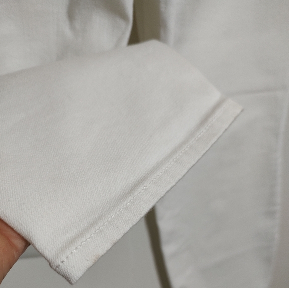 Talbots Curvy Jegging High Waist Skinny Ankle Length Women's White Jeans - Picture 8 of 8